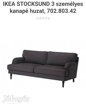 Új huzat IKEA stocksund 3 személyes kanapé 