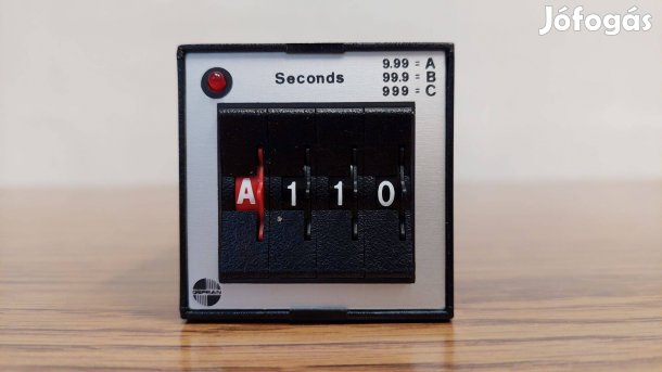 Új időrelé, időzítő, időkapcsoló relé AC 110V, DC 24V