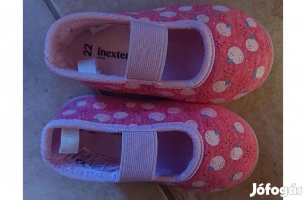 Új in extenso pamutcipő 22-es méretben