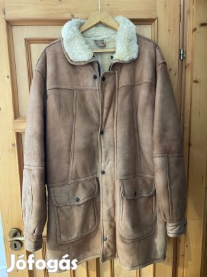 Új irha kabát férfi XL-s méretű