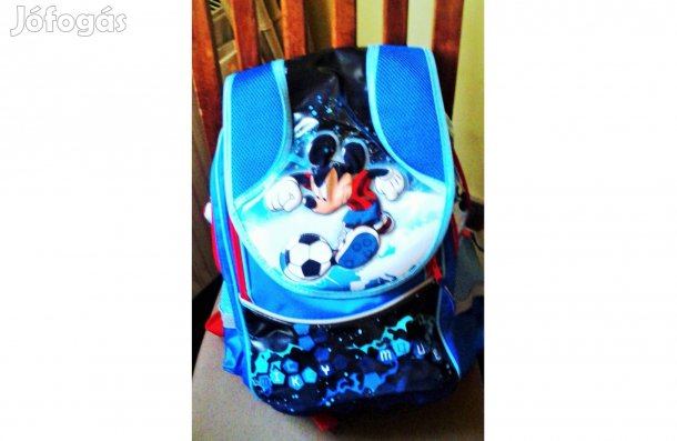 Új iskola táska anatómiai hátizsák Mickey Mouse Prémium anatómiai isk