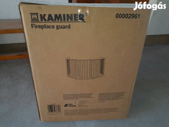 Új kaminer kandalló rács, kerítés!