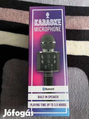 Új karaoki mikrofon eladó!