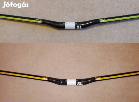 Új karbon kormány (3K, full carbon, riser). Ár/db!