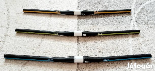 Új karbon kormány (3K full carbon), flat. Ár/db!