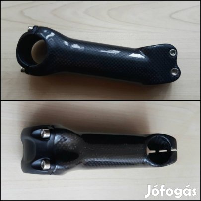 Új karbon kormányszár, stucni (3k carbon). 130mm