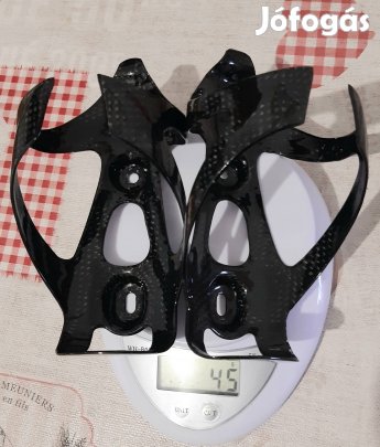 Új karbon kulacstartók párban. Ár/pár!