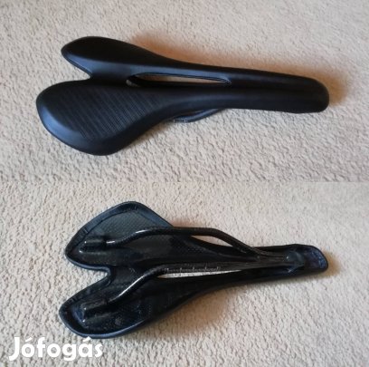 Új karbon nyereg (3K carbon). 139gr.!