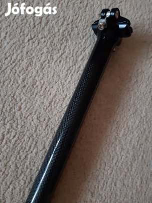 Új karbon nyeregcső (3K carbon), 27.2 vagy 31.6x400mm. Ár/db!