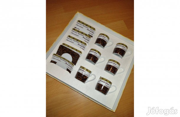 Új kávés csésze készlet