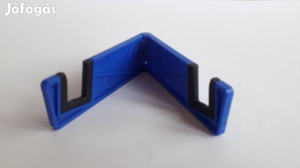 Új kék műanyag összecsukható univerzális telefontartó 9*3 cm_