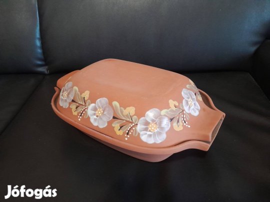 Új kerámia (cserép) sütőtál,