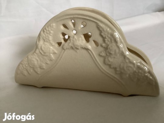 Új kerámia mintás szalvétatartó