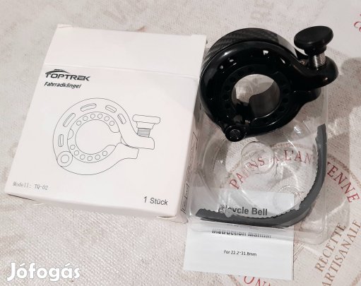 Új kerékpár csengő, nagyon hangos!