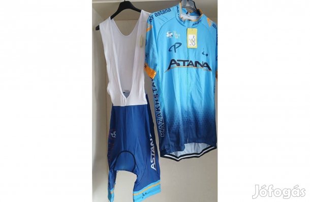 Új kerékpáros szett - mez XXL, nadrág XL méretben