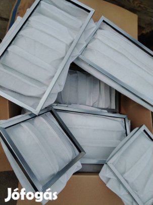 Új keretes zsákos levegőszűrők