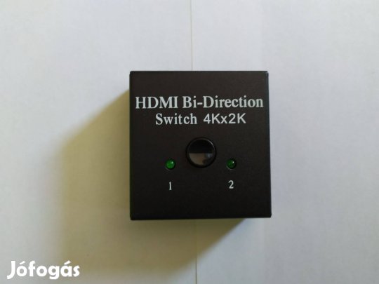 Új kétirányú 4K HDMI elosztó switch 2 az 1 vagy 1 a 2 készülék elosztó