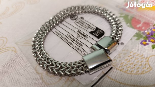 Új kétsoros nemesacél karkötő eladó!