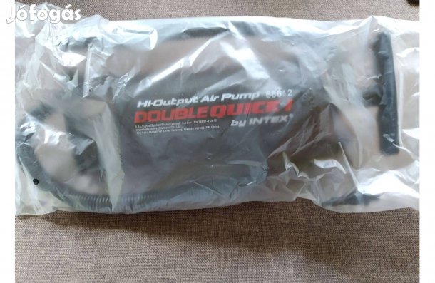 Új kétutas új Intex kemping pumpa matracokhoz kisebb közepes csónakok