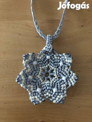 Új kézműves nyaklánc - kétoldalas, akár ajándékba