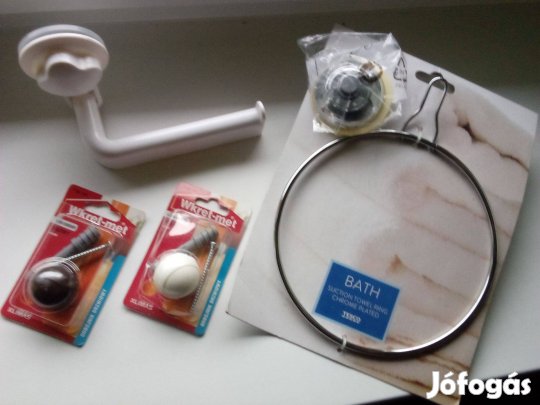 Új kiegészítők fürdőszobába törölköző tartó fali wc papír tartó ütköző