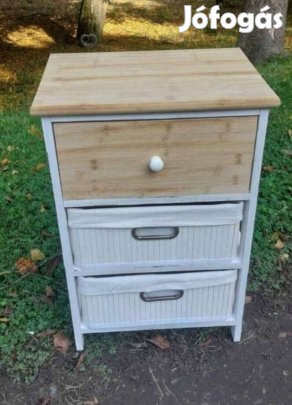 Új kis komód bambusz + fenyő