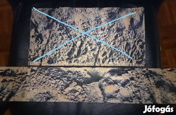 Új kis terárium Akvárium háttér eladó