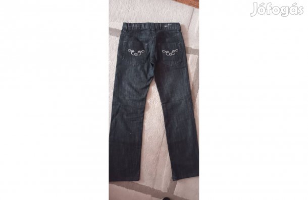 Új kislány farmernadrág 8-9 év 134 méret 1500 Ft