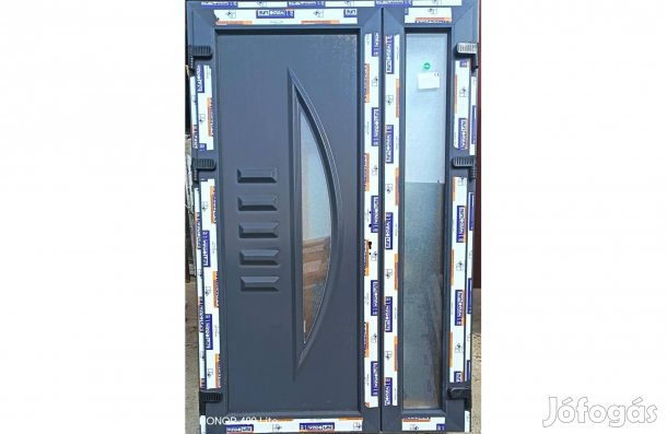 Új kívül-belül Antrazit 135 x 205 műanyag bejárati ajtók!