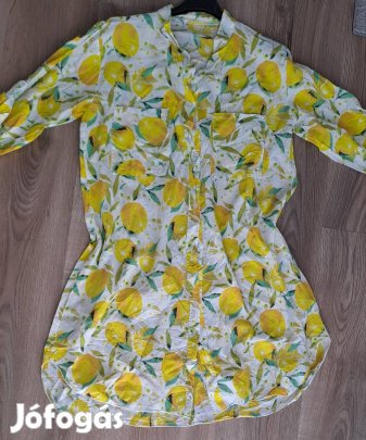 Új könnyed pamut ing tunika 