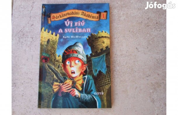 Új könyv Kate Mcmullan : Új fiú a suliban ( Sárkányvadász Akadémia
