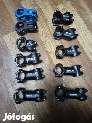 Új kormányszár, stucni 31,8