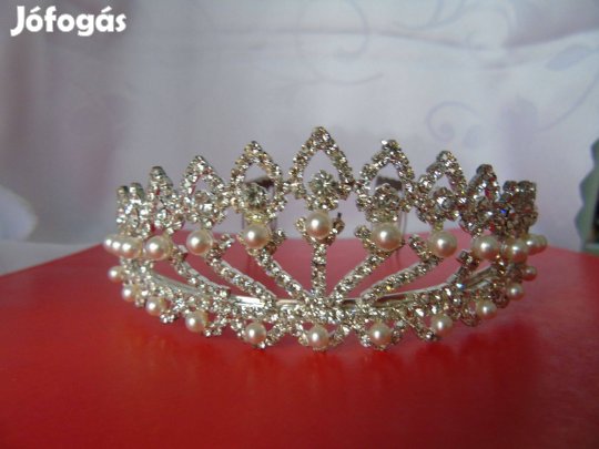 Új kövekkel gyöngyökkel díszített hajpánt diadém