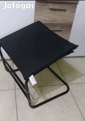 Új lábtartó, lábzsámoly, acél, vászon