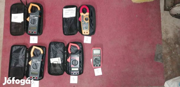 Új lakatfogós multiméterek