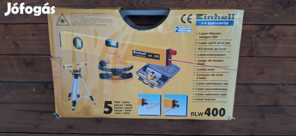 Új lézereres szintező vízmérték kofferban