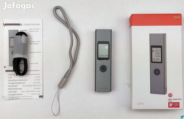 Új lézeres távolságmérő távolság mérő alumínium burkolat tölthető