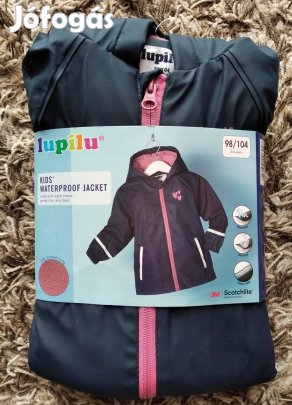Új lupilu lidl lányka bélelt esőkabát 98/104-es