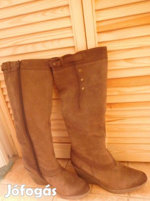 Új luxus különleges velúrbőr - valódi bőr csizma Hatalmas Akció