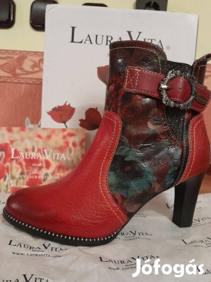 Új márkás egyedi valódi bőrcsizma 39-méret