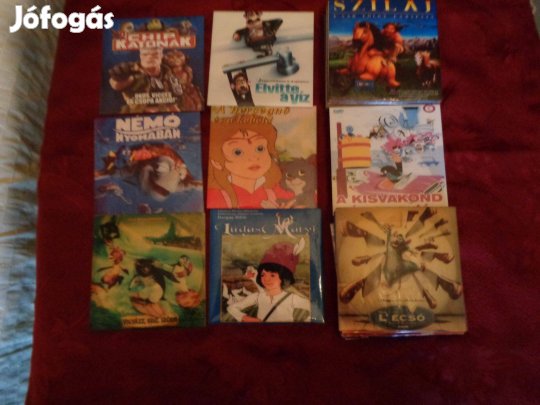 Új másolt tokos mese DVD filmek olcsón