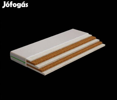 Új matrac 140x200 extra kemény kókusz latex 