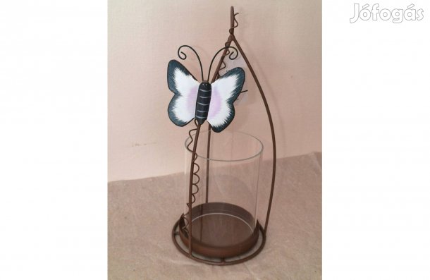 Új mécsestartó - lepkés / pillangós