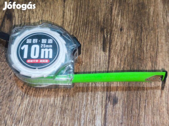 Új mérőszalag - 10 méter * 25 mm