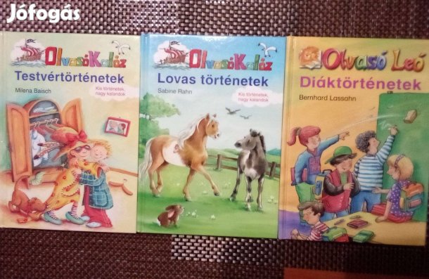 Új meséskönyv kező olvasónak Olvasókalóz Olvasóleó féláron