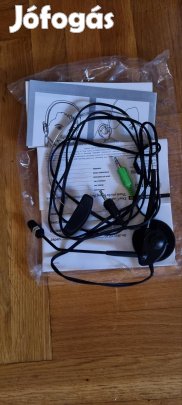 Új mikrofonos fejhallgató