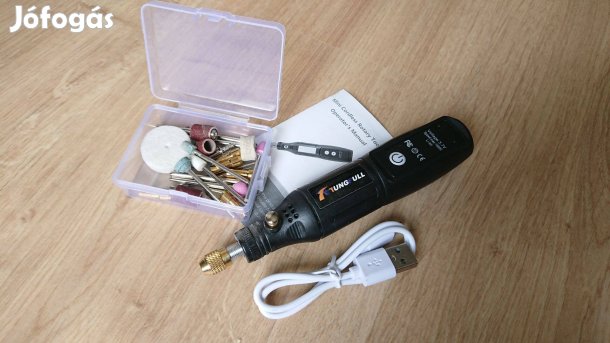 Új mini fúró csiszoló faragó vágó polírozó reszelő barkács gép USB C