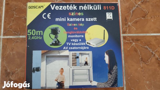 Új mini kamera szett wifi színes 2év szavatossággal