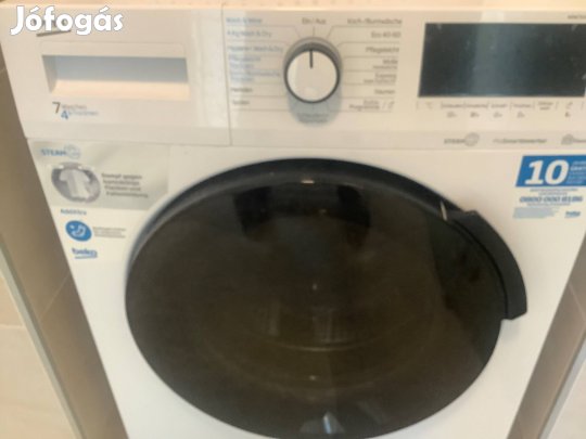 Új mosó- szárîtógép egyben elôltöltôs
