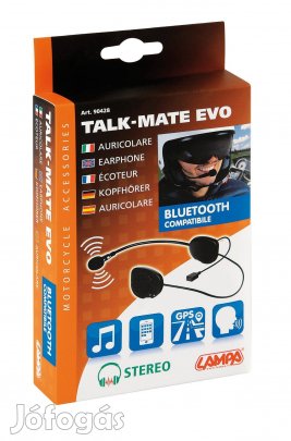 Új motoros sisakbeszélő headset Talk Mate Evo